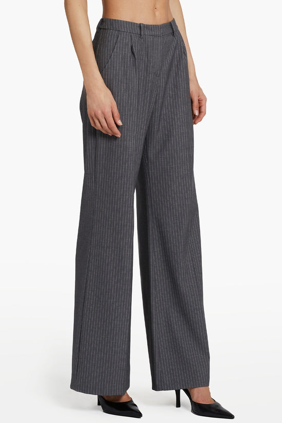 Slater Pants in Pinstripe view 1