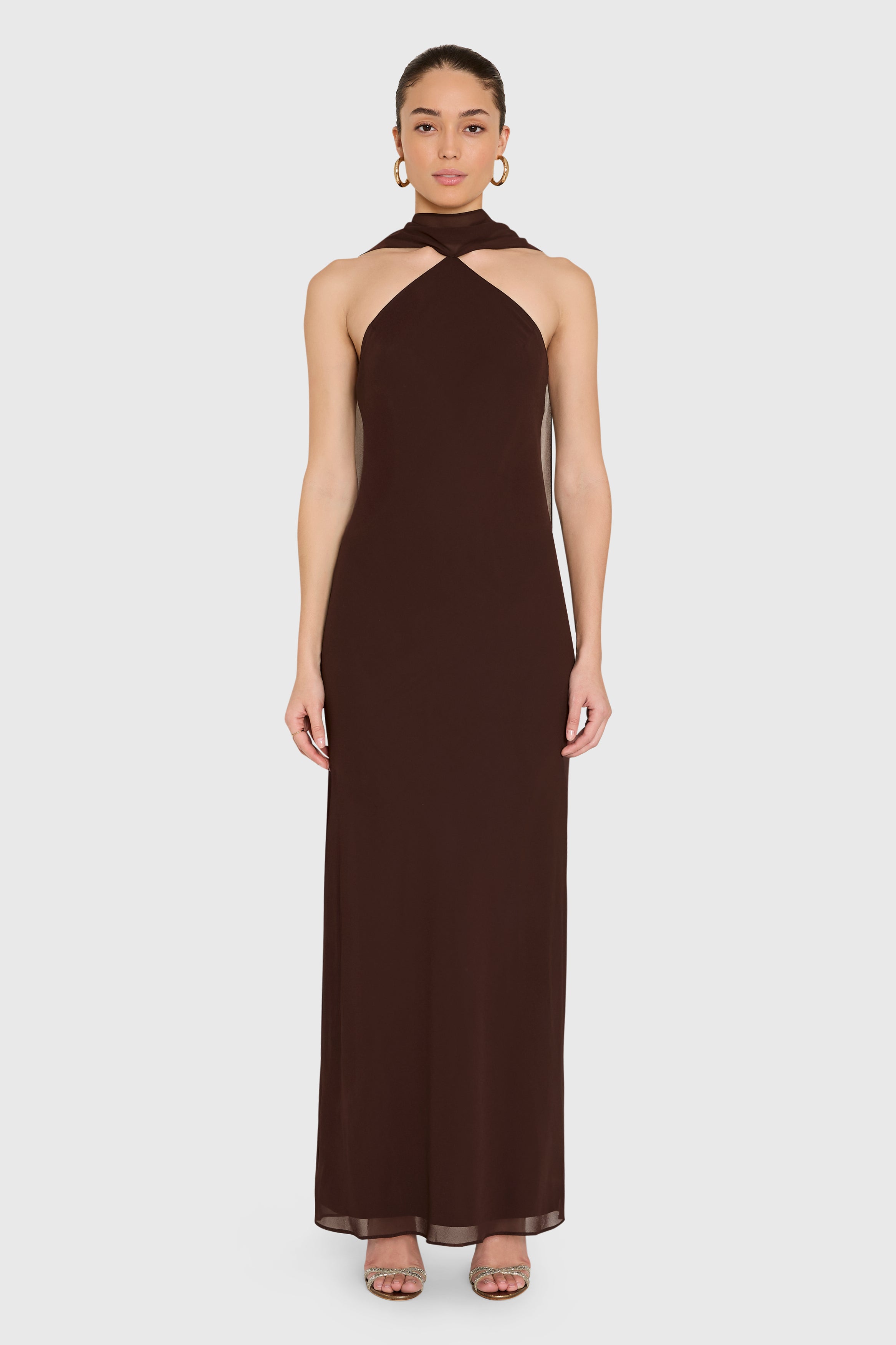 Ashton Maxi in Cocoa | Women's Formal Maxi Dress Ashton Maxi in Cocoa | Women's Formal Maxi Dress