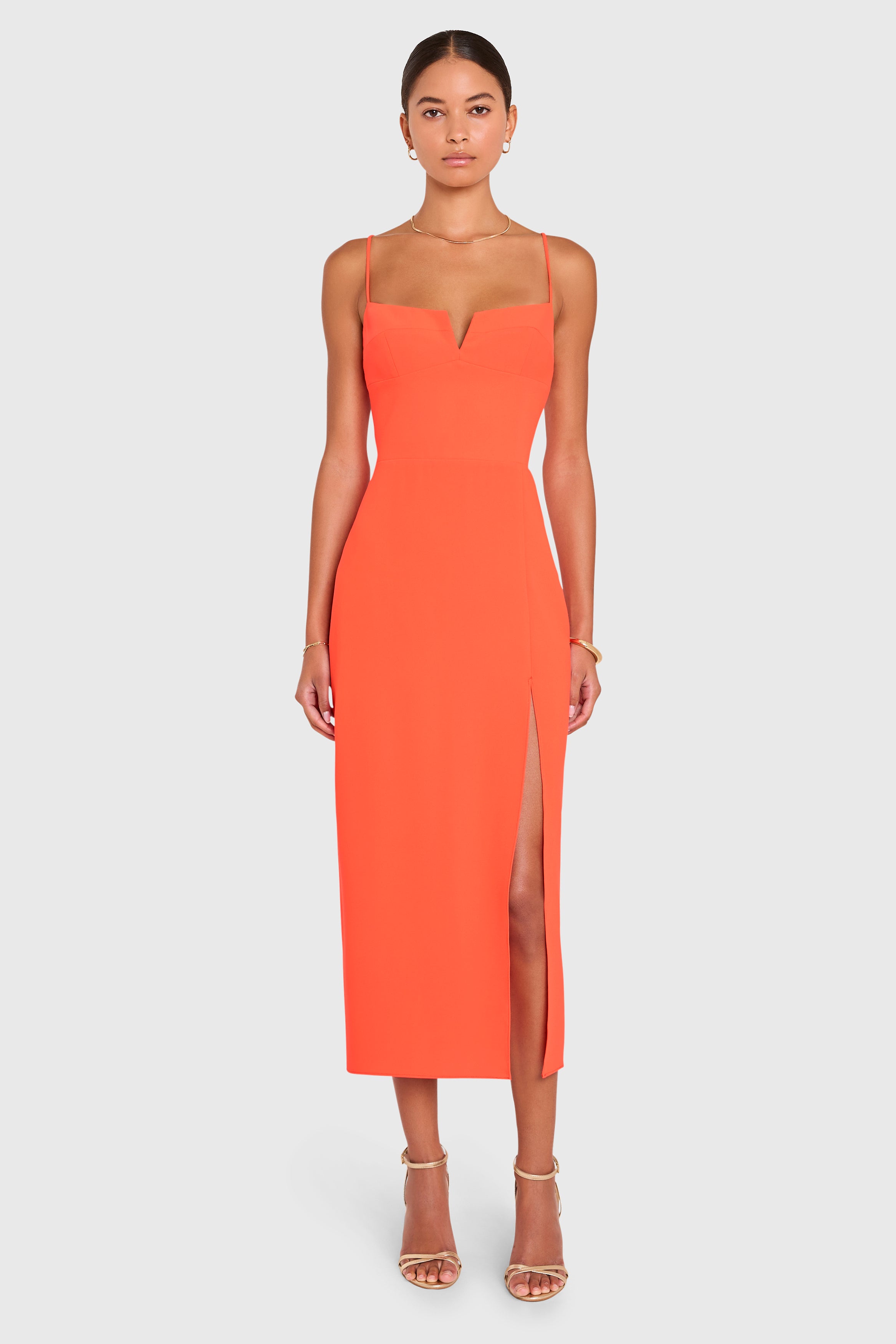 Lyra Midi Dress Amanda Uprichard Lyra Midi Dress Amanda Uprichard