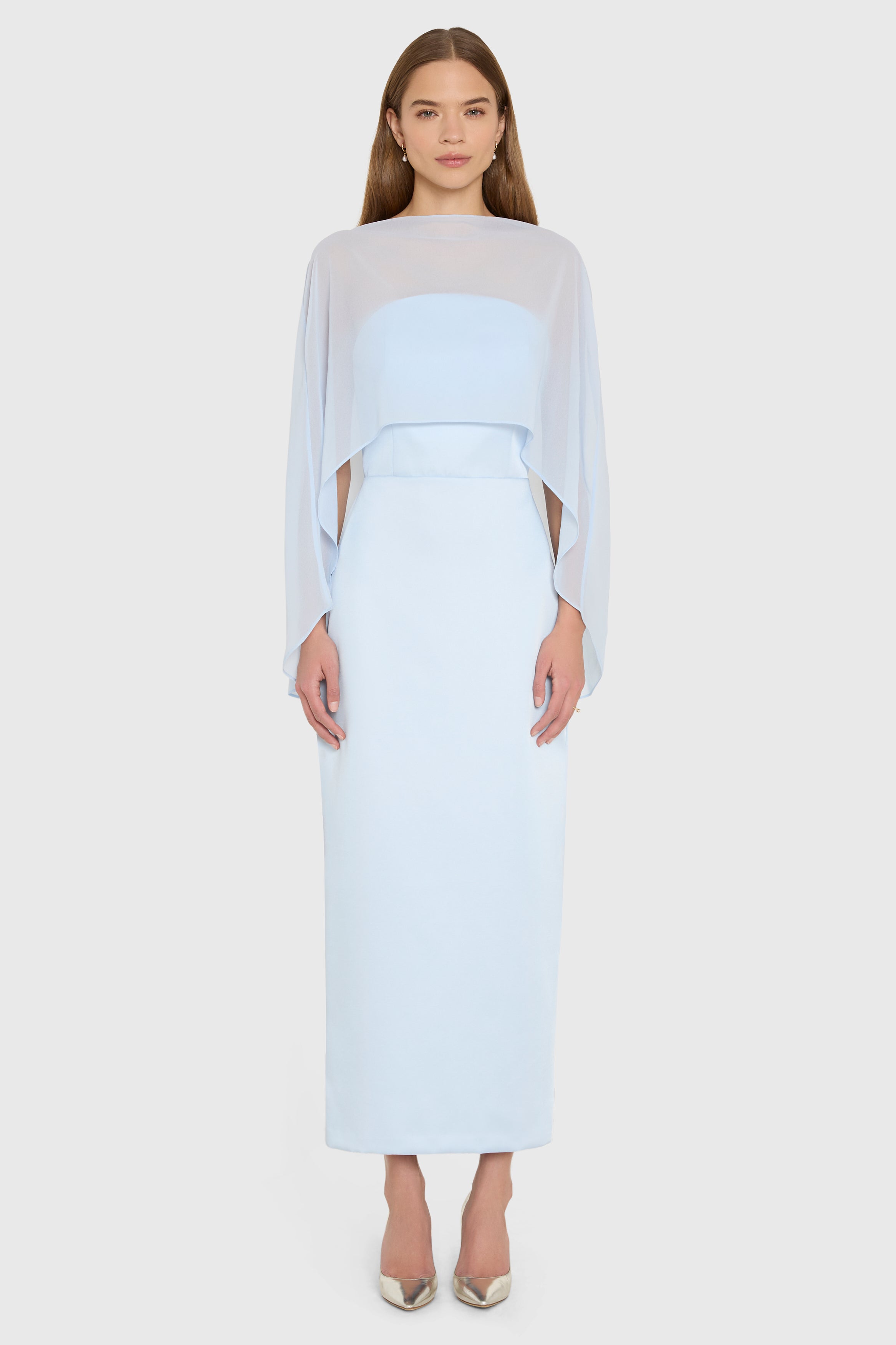 Berkshire Midi Dress in Blue | Wedding Guest Midi Dress - Amanda Uprichard Berkshire Midi Dress in Blue | Wedding Guest Midi Dress - Amanda Uprichard
