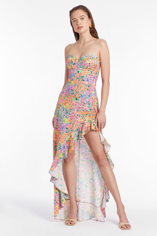 Amalia Gown in Voyage Print