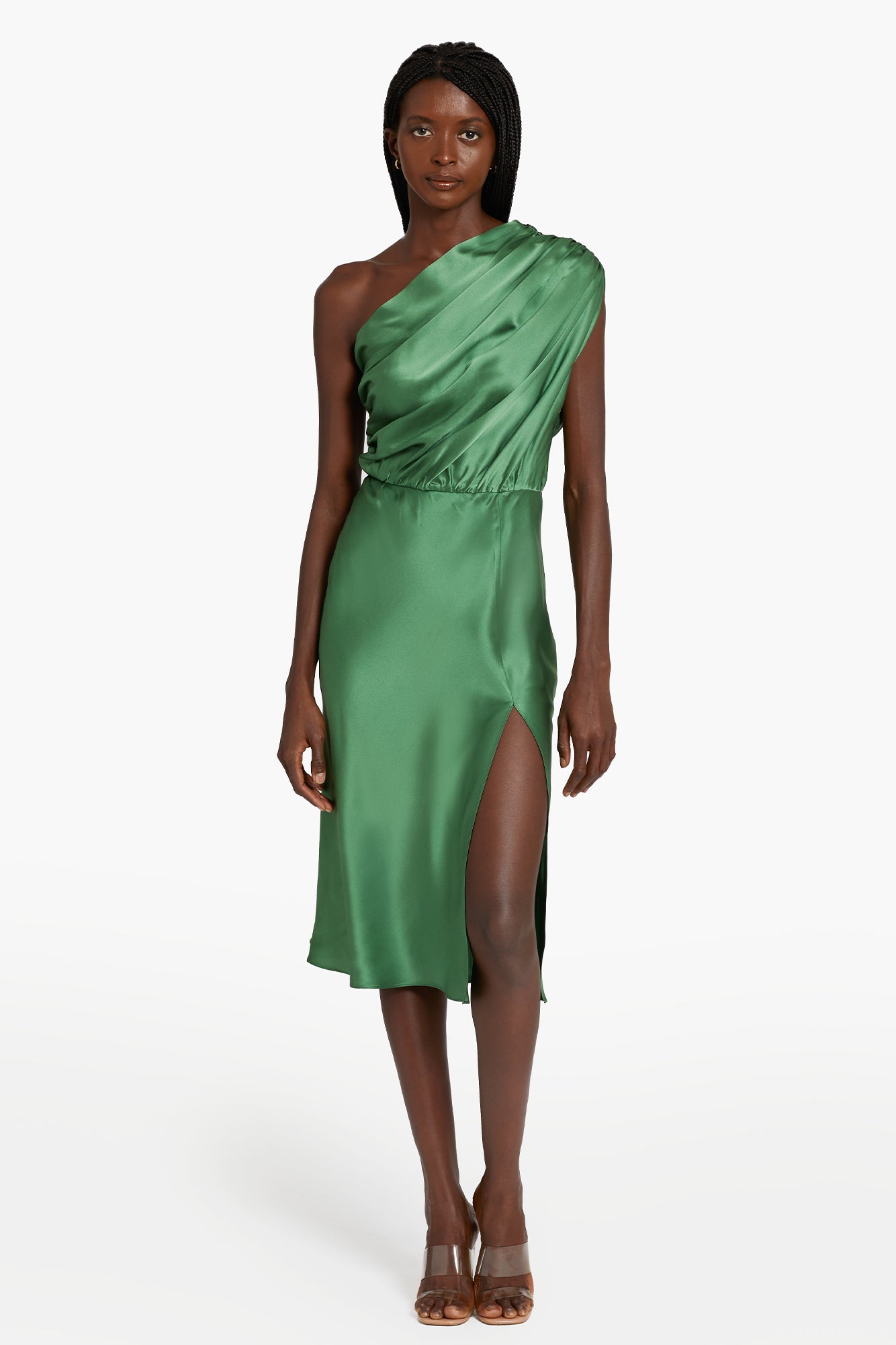 Dupree Silk Dress – Amanda Uprichard