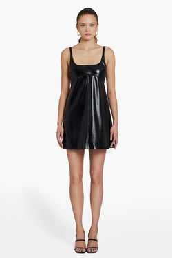 Krisa Dress in Patent Leather