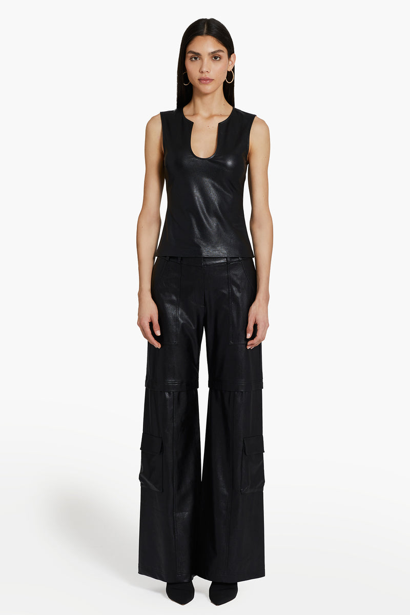 Lucas Pants in Faux Leather