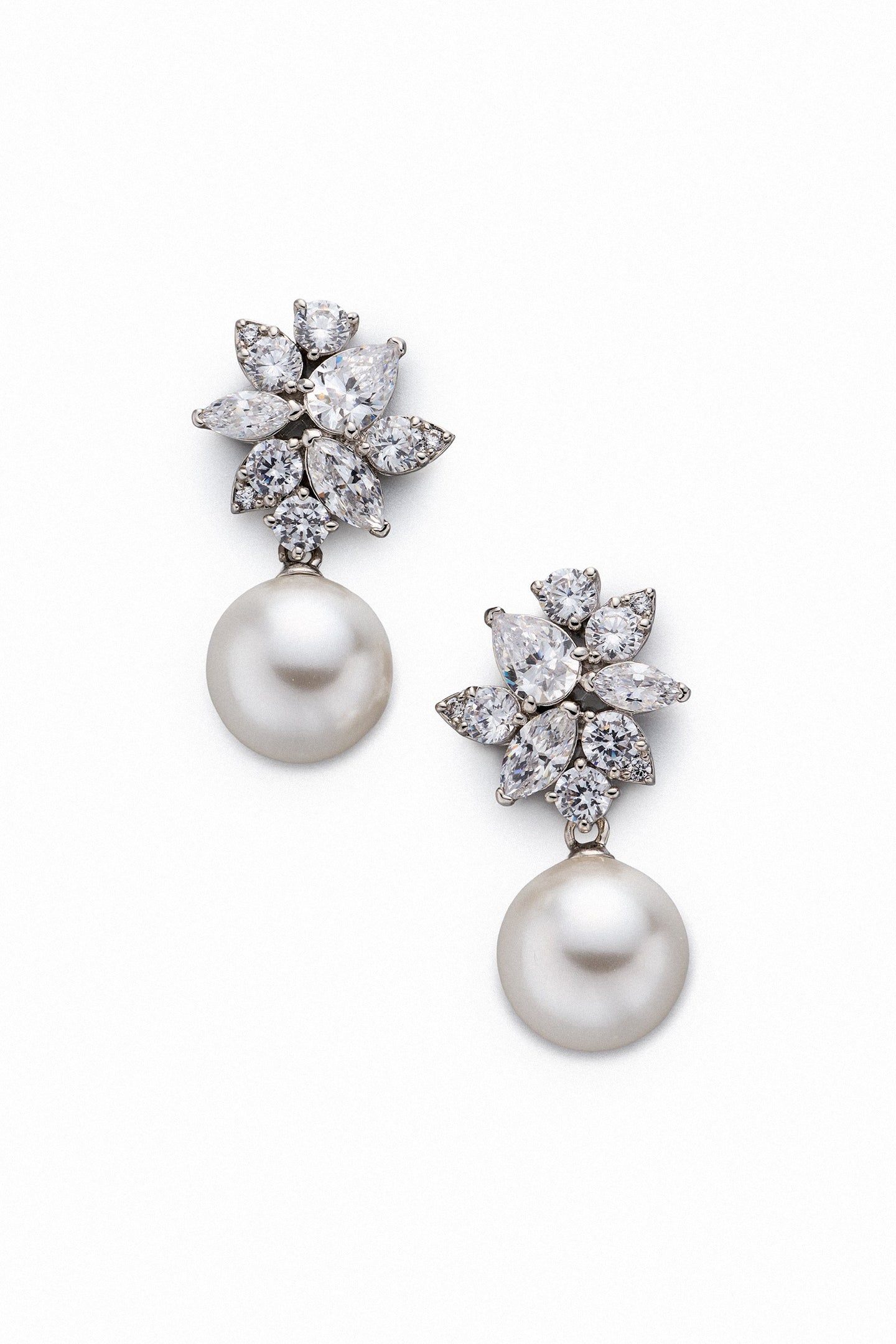 Chiara Pearl Drop Earrings View 3