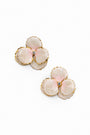 Pansy Stud Earrings View 2
