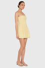 Strapless Bethany Romper in Crochet Lace View 2