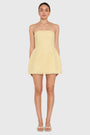 Strapless Bethany Romper in Crochet Lace View 1