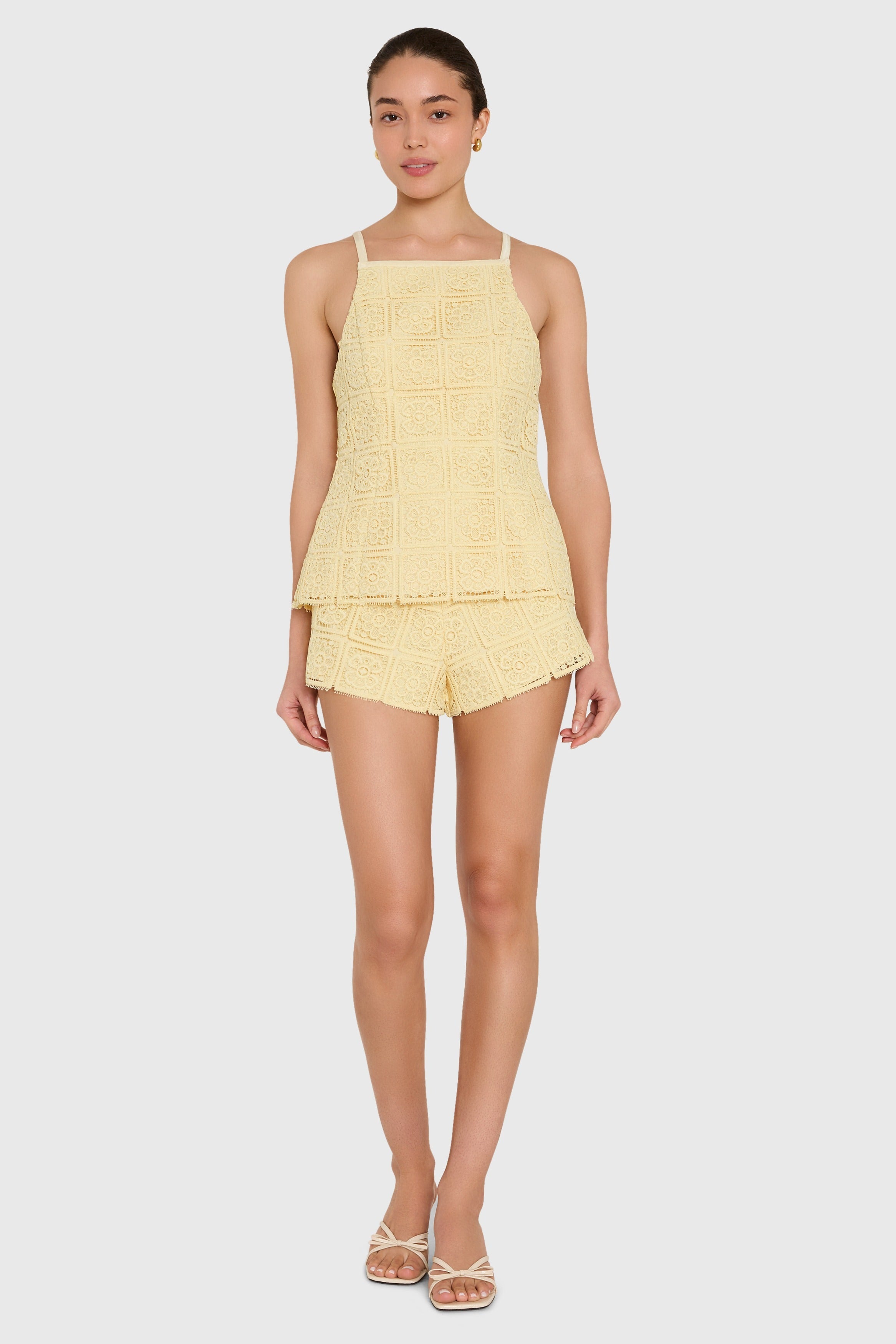Alaska Top in Crochet Lace