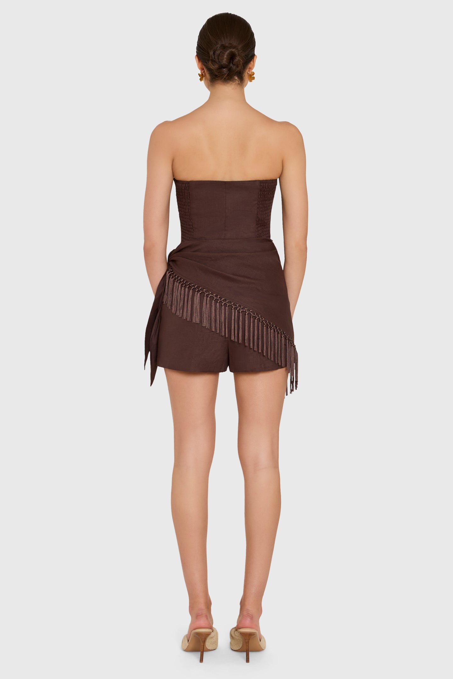 Revan Romper with Fringe View 3