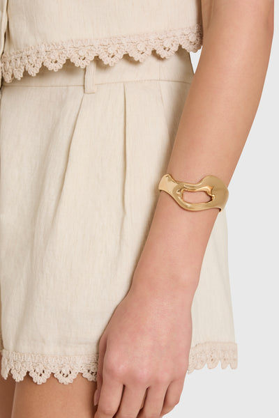 Open Abstract Cuff