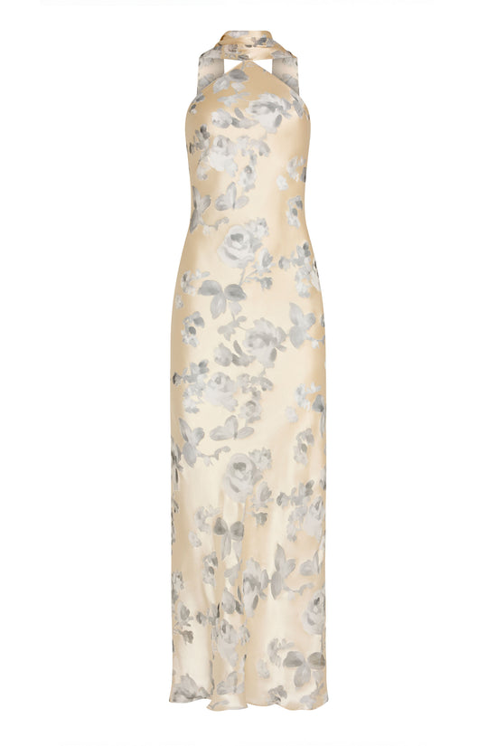 Ashton Maxi in Snow Petal view 1