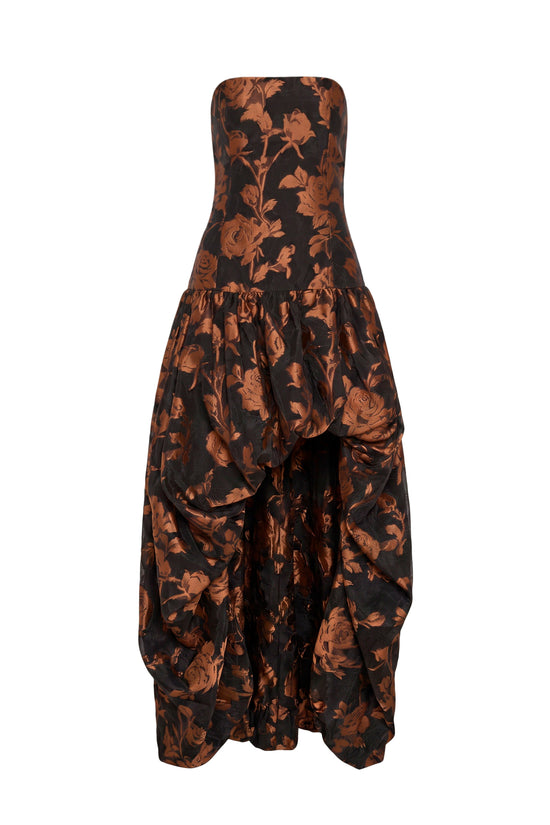 Amanda Uprichard Florencia Maxi in Josephine - shown on invisible mannequin