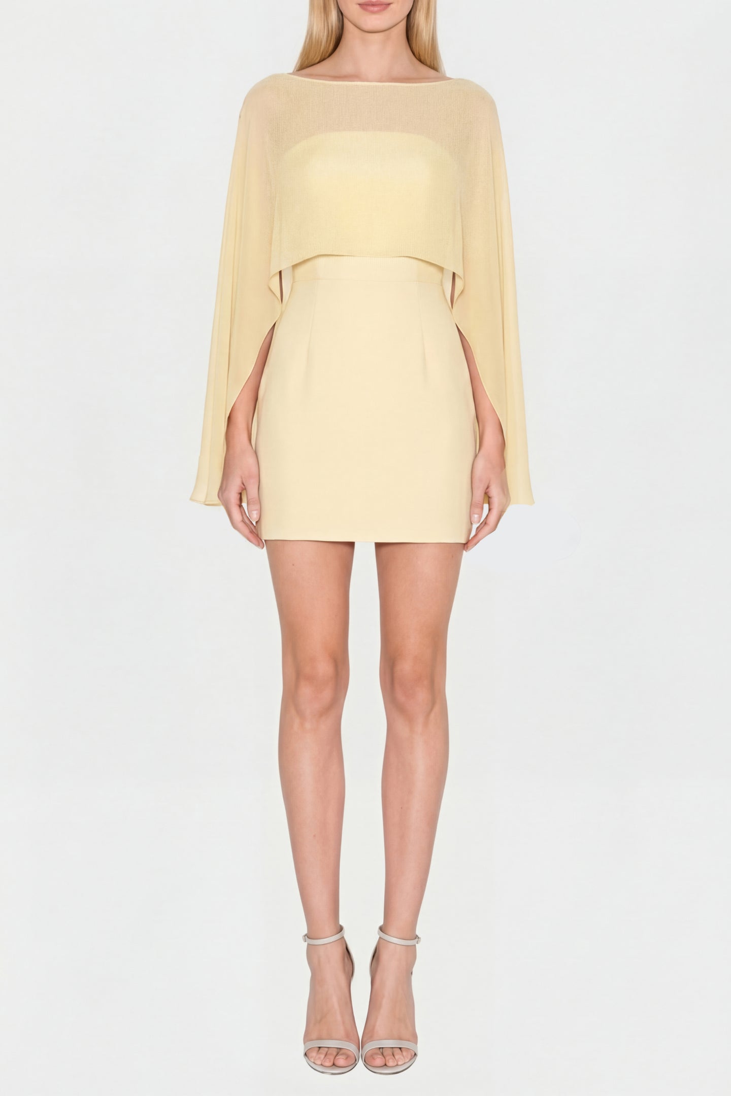 amanda uprichard mini dresses Amanda Uprichard Berkshire Mini Dress in Yellow