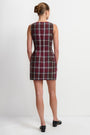 Tonya Dress in Plaid View 3
