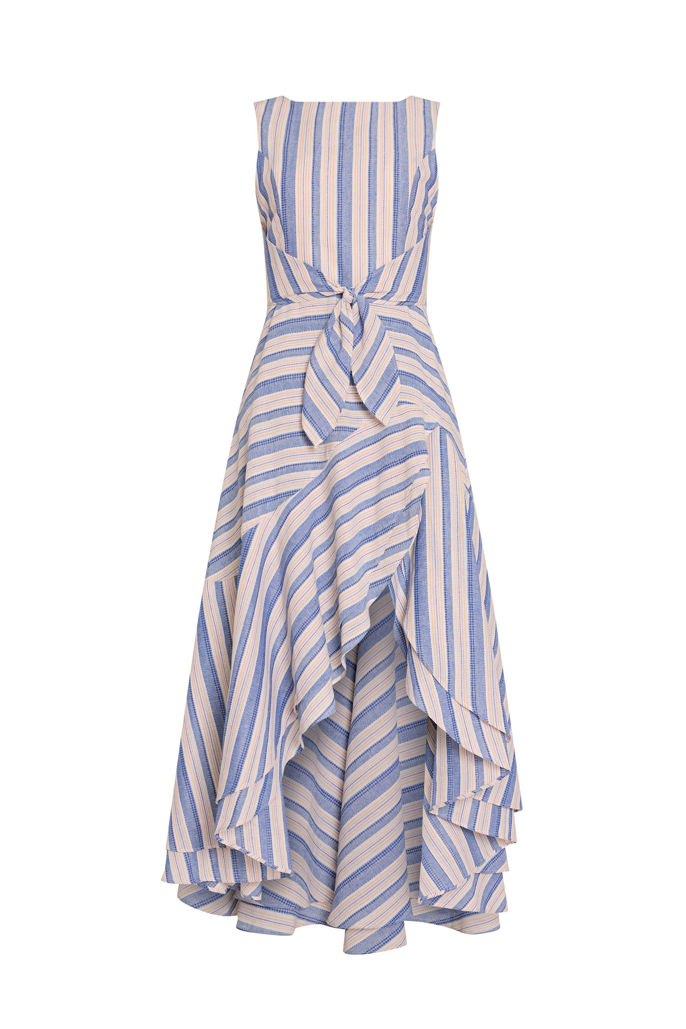 Casella Dress in Myers Stripe