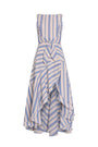 Casella Dress in Myers Stripe View 6