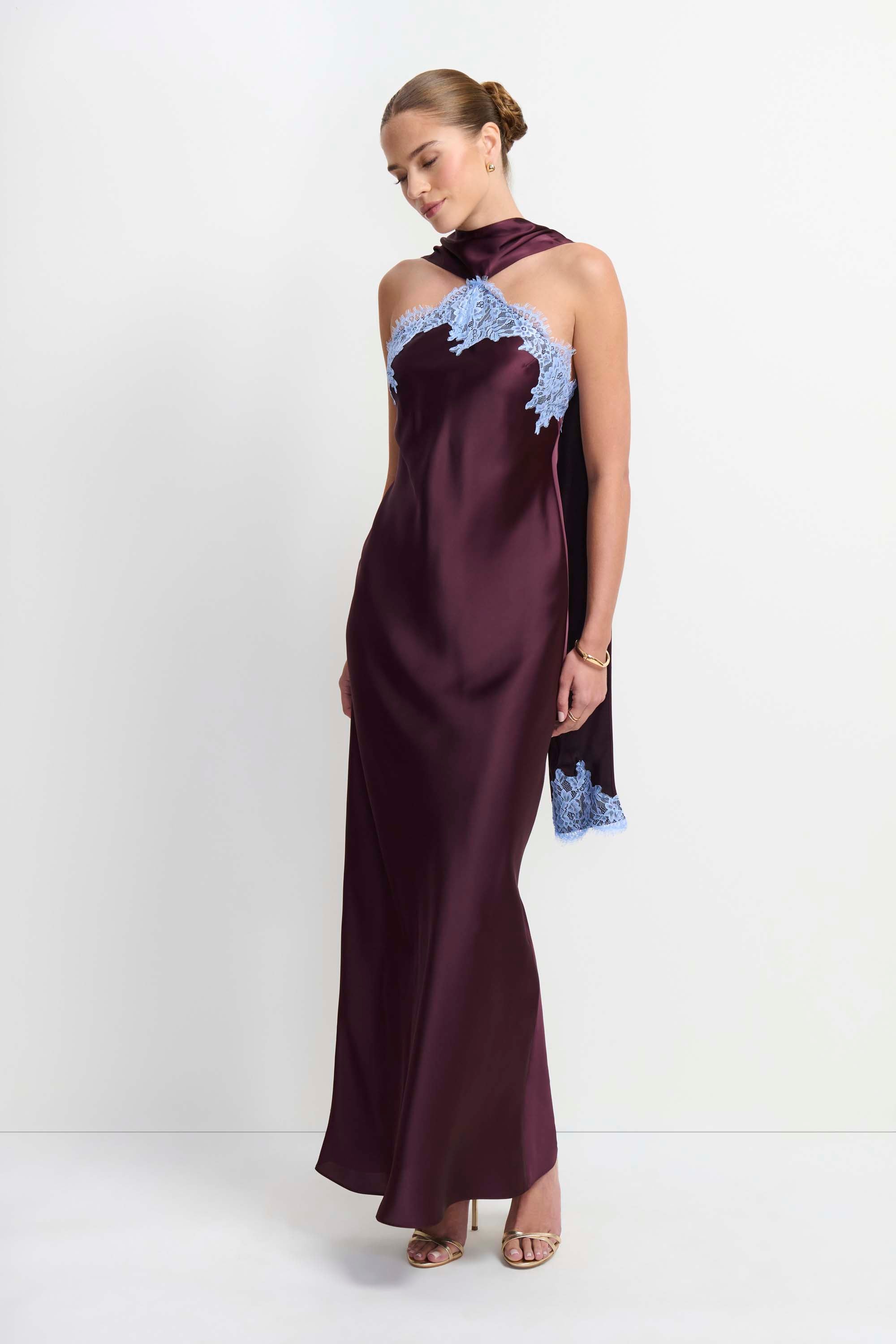 Ashton Maxi with Lace view 2