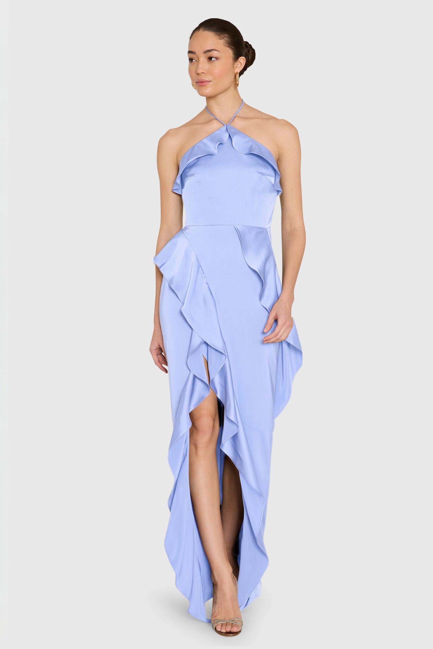Amanda Uprichard Alessandra Maxi Dress in Blue - size XS Amanda Uprichard Alessandra Maxi Dress in Blue - size XS
