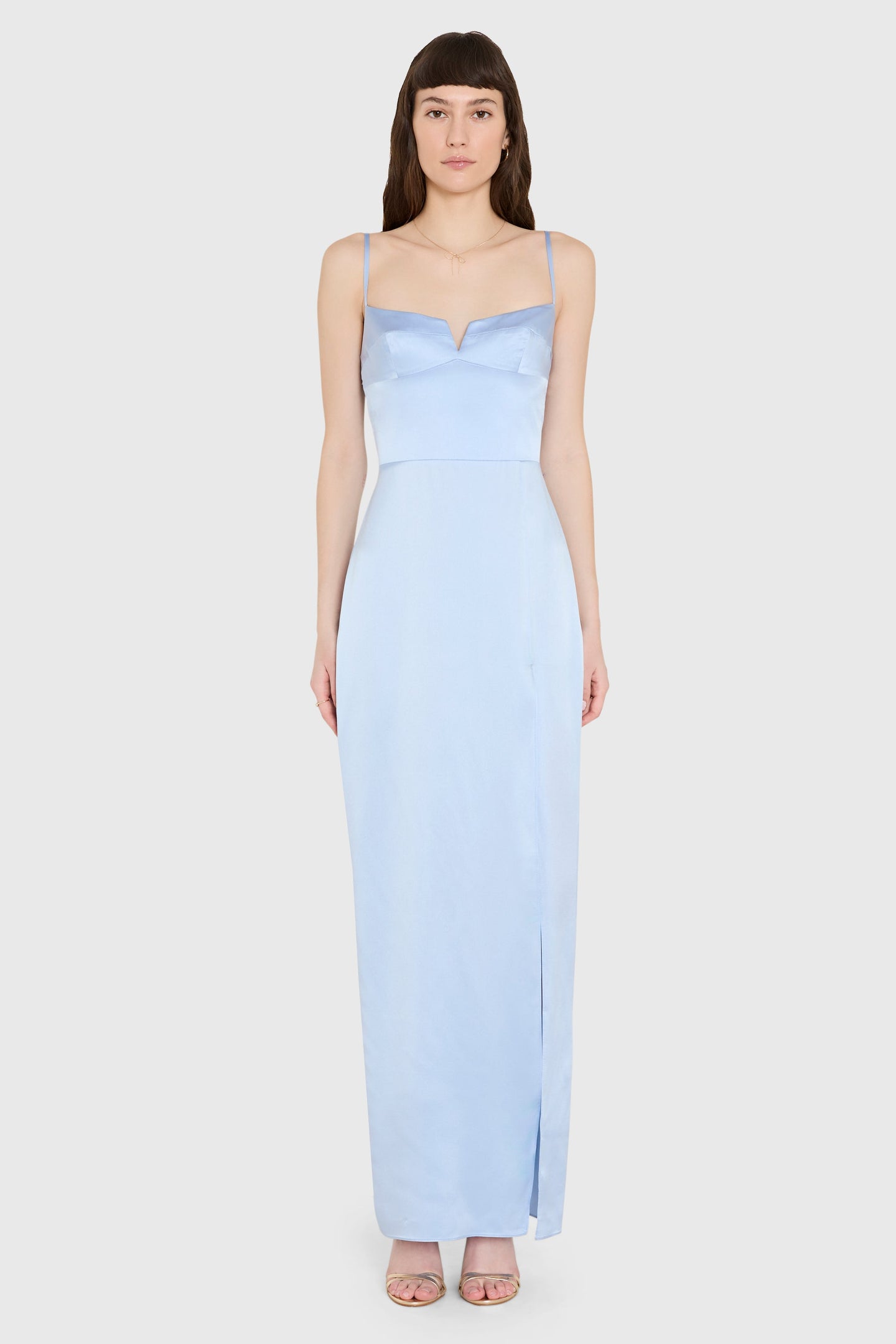 Lyra Maxi Dress in Baby Blue | Formal Maxi Dress - Amanda Uprichard Lyra Maxi Dress in Baby Blue | Formal Maxi Dress - Amanda Uprichard