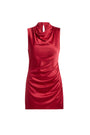 Moraine Dress in Charmeuse View 6