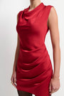 Moraine Dress in Charmeuse View 3