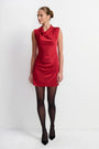 Moraine Dress in Charmeuse View 4