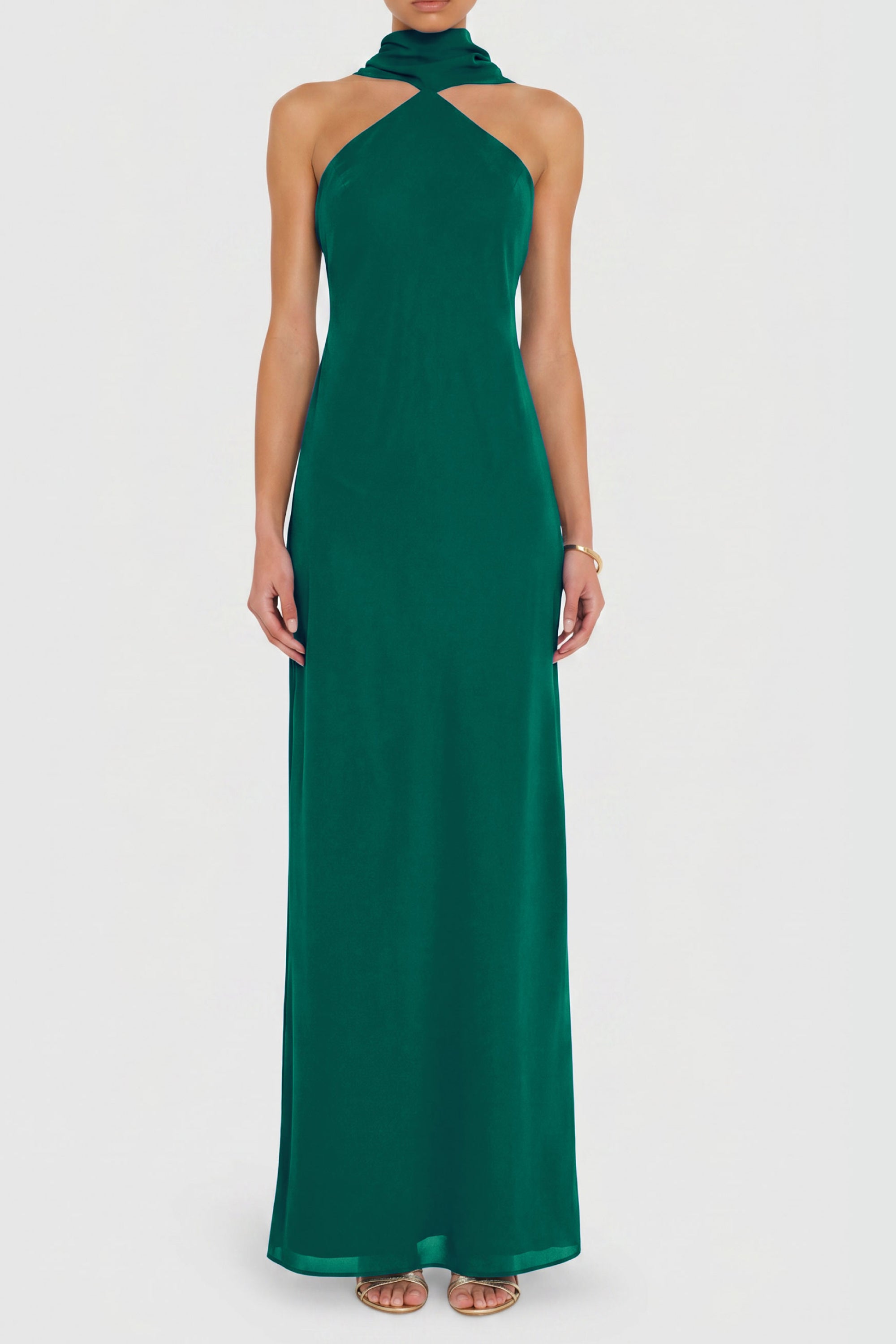 Ashton Maxi in Charmeuse view 1