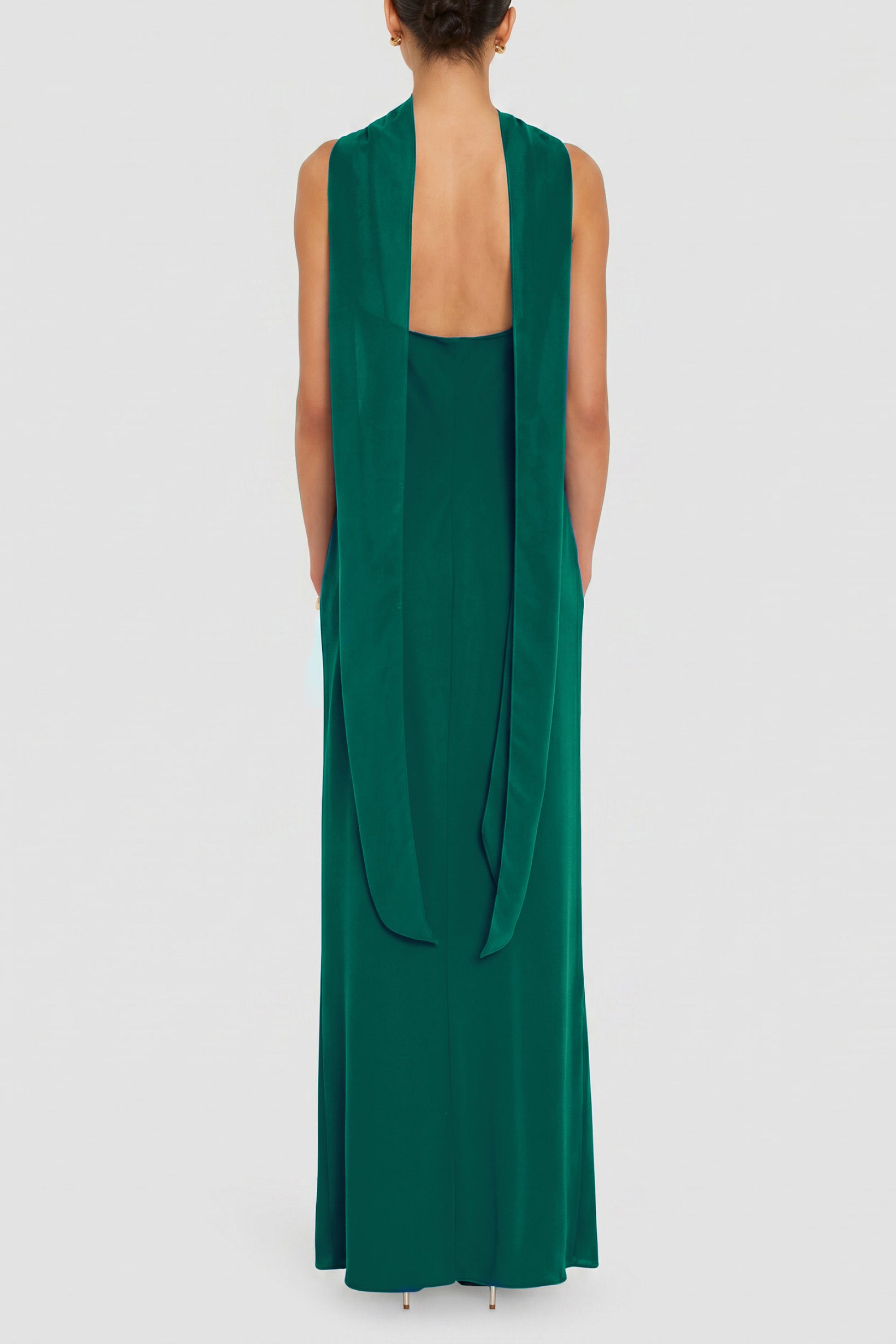 Ashton Maxi in Charmeuse view 3