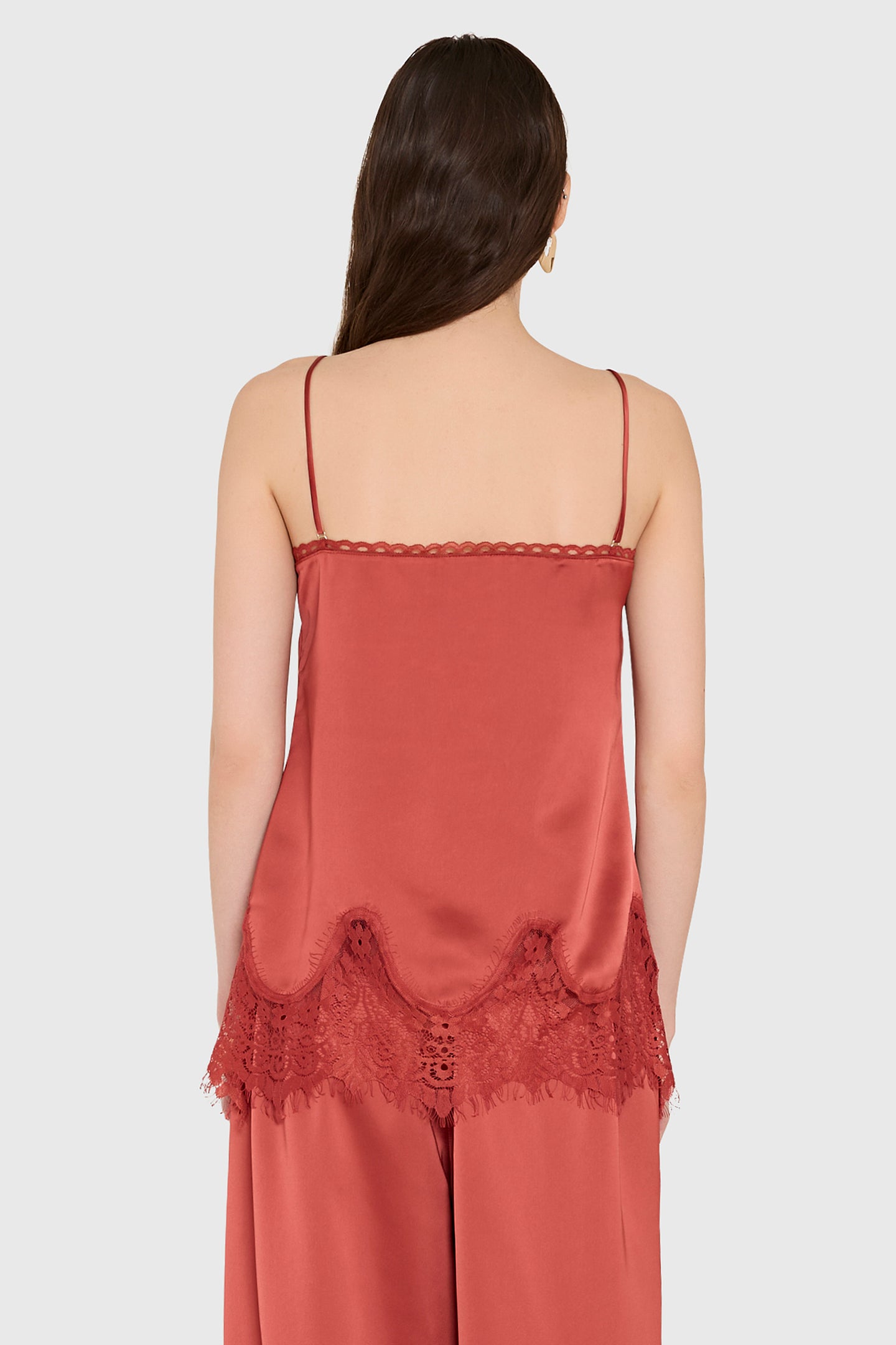 Amanda Uprichard Audra Top in Santa Fe - back view
