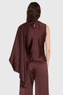 Artemis Top in Charmeuse View 3