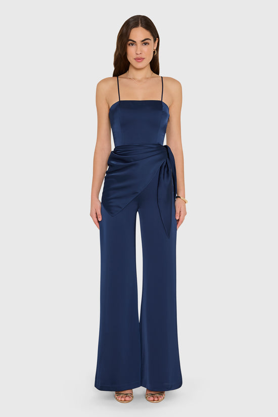 Amanda Uprichard - Cheryl Jumpsuit in Emerson - front view