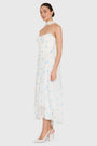 Monterey Dress With Scarf in Polka Dot View 2