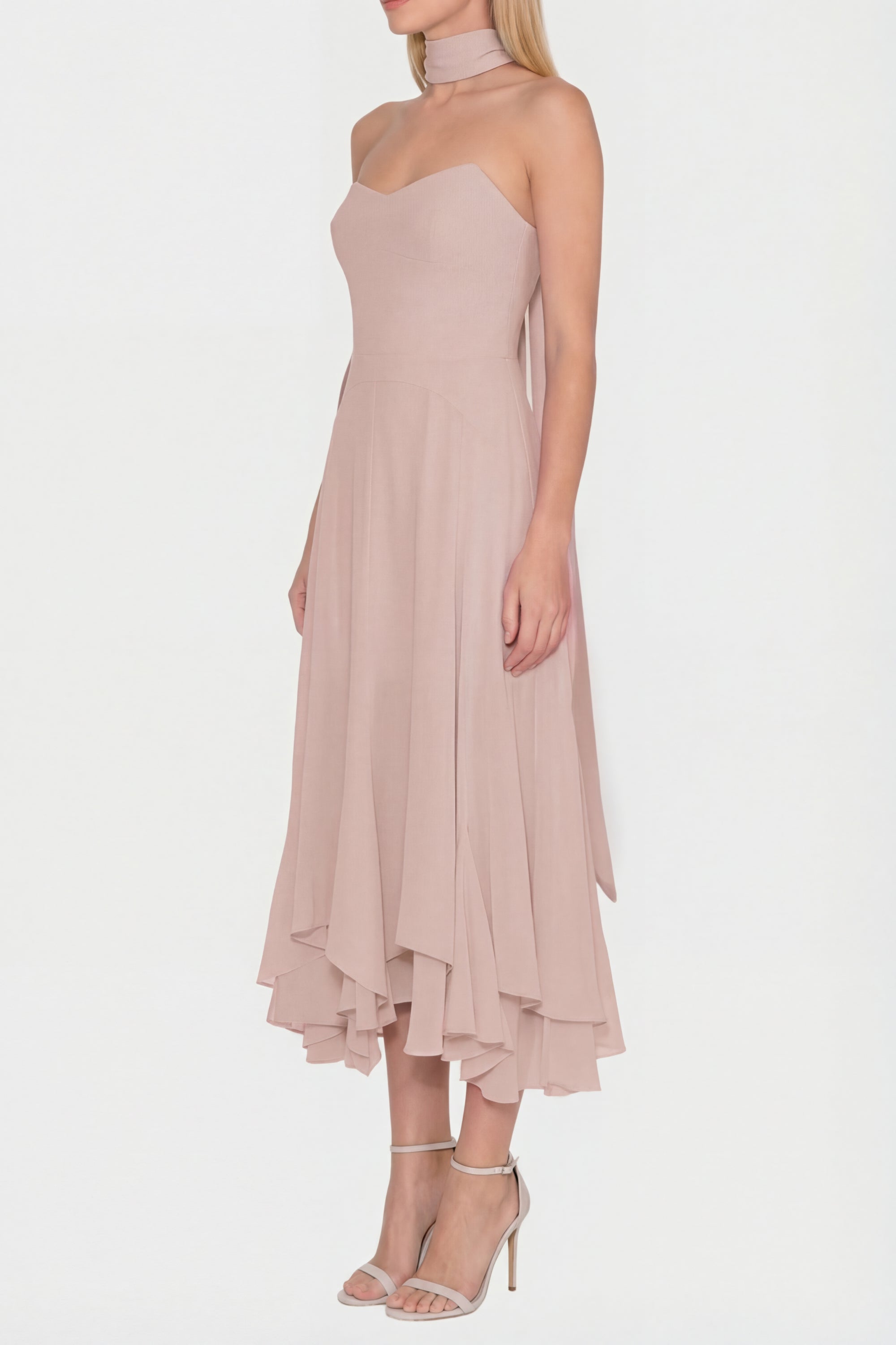 Monterey Dress With Scarf