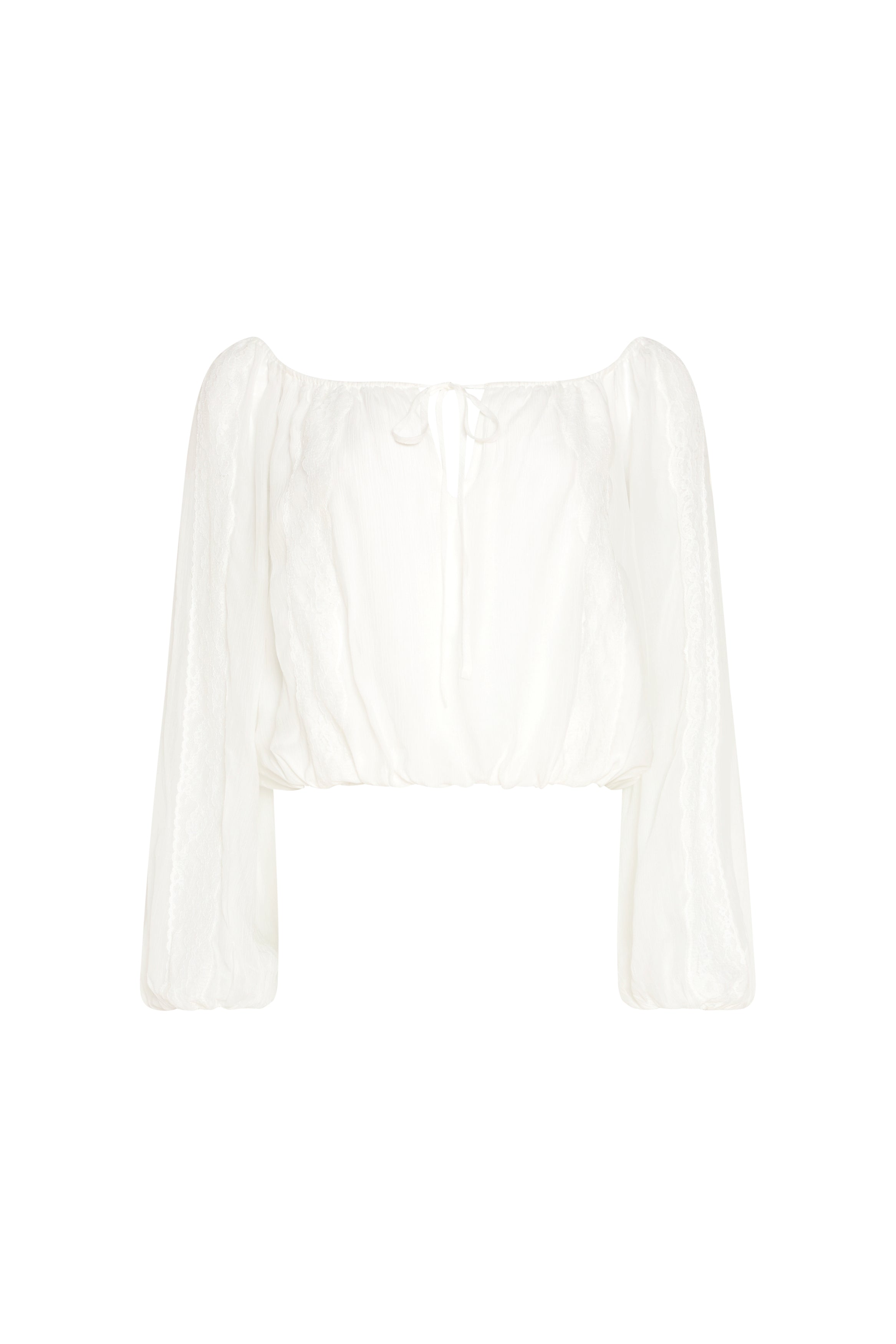 Dallas Top with Lace view 6