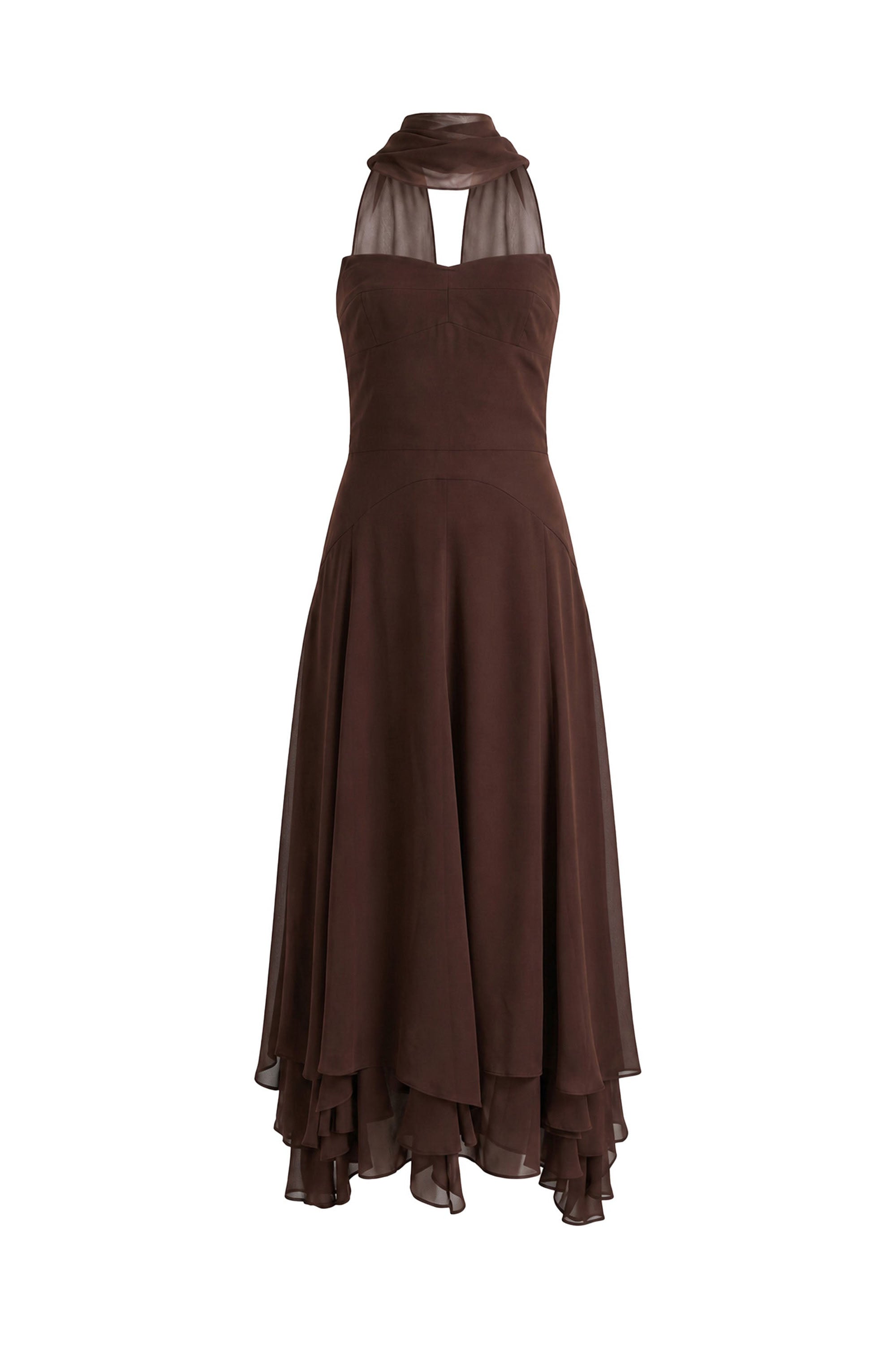 Monterey Dress With Scarf view 4