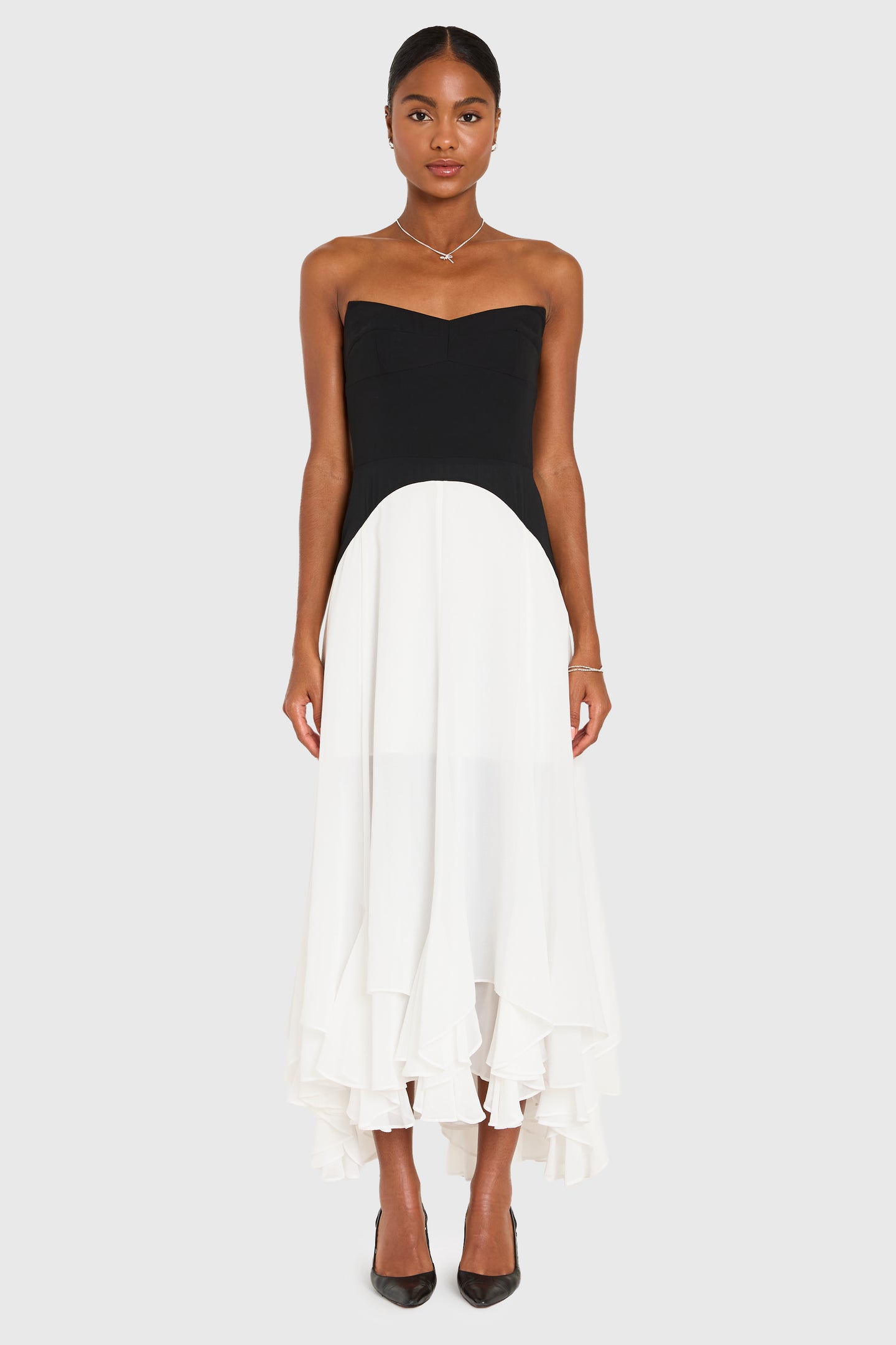 Monterey Dress in Ivory | Party Cocktail Dress - Amanda Uprichard Monterey Dress in Ivory | Party Cocktail Dress - Amanda Uprichard