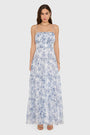 Willow Maxi Dress in Deep Sea View 1