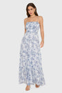 Willow Maxi Dress in Deep Sea View 5