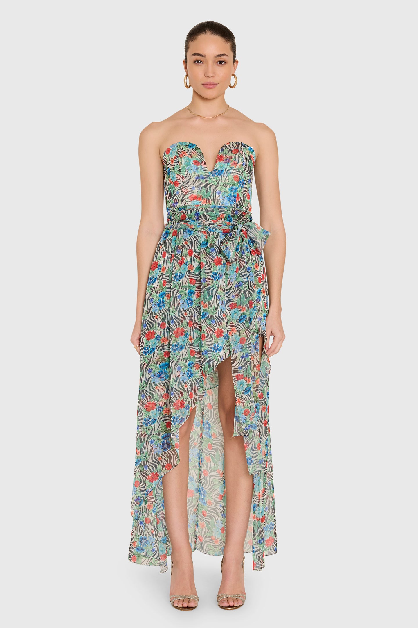 Aurelia Maxi Dress in Sahara View 1