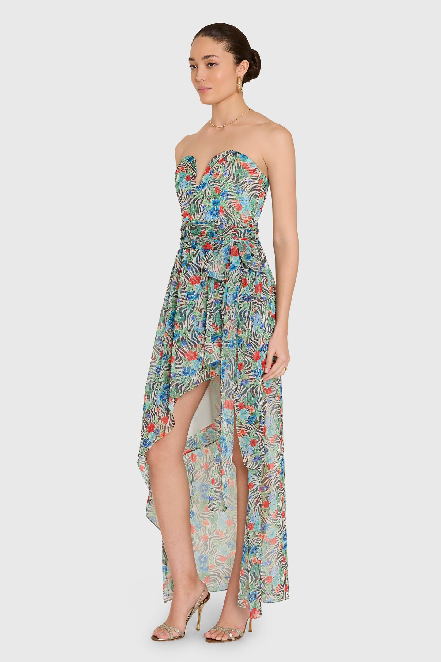 Aurelia Maxi Dress in Sahara View 2