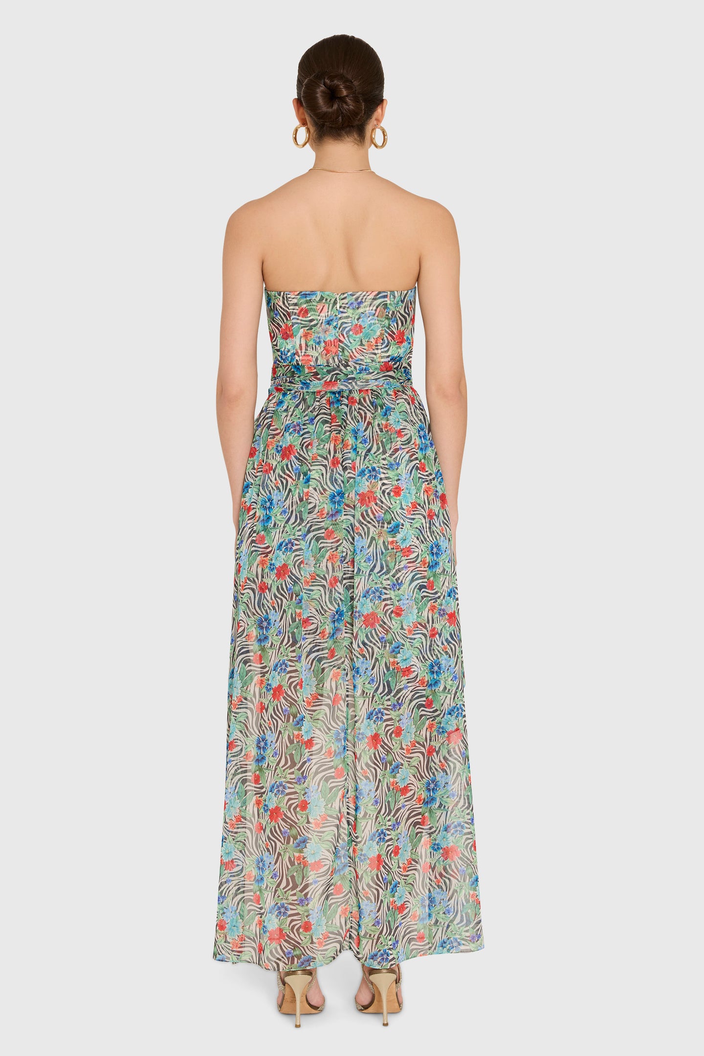 Aurelia Maxi Dress in Sahara View 3
