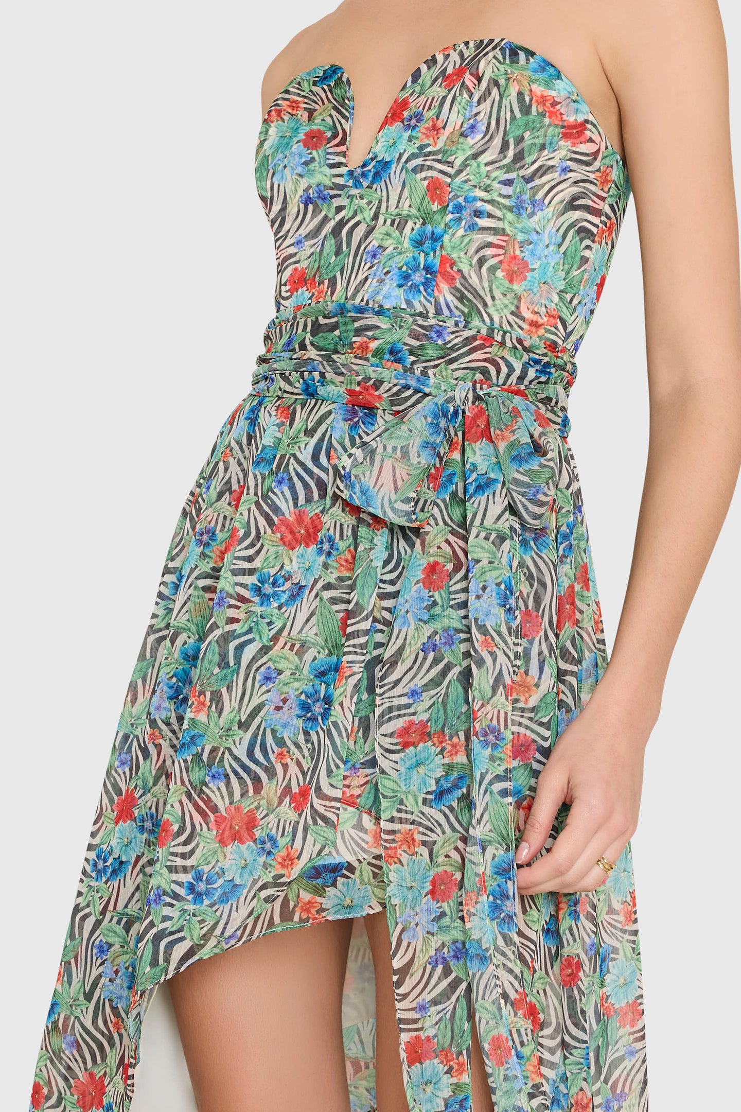 Aurelia Maxi Dress in Sahara View 4