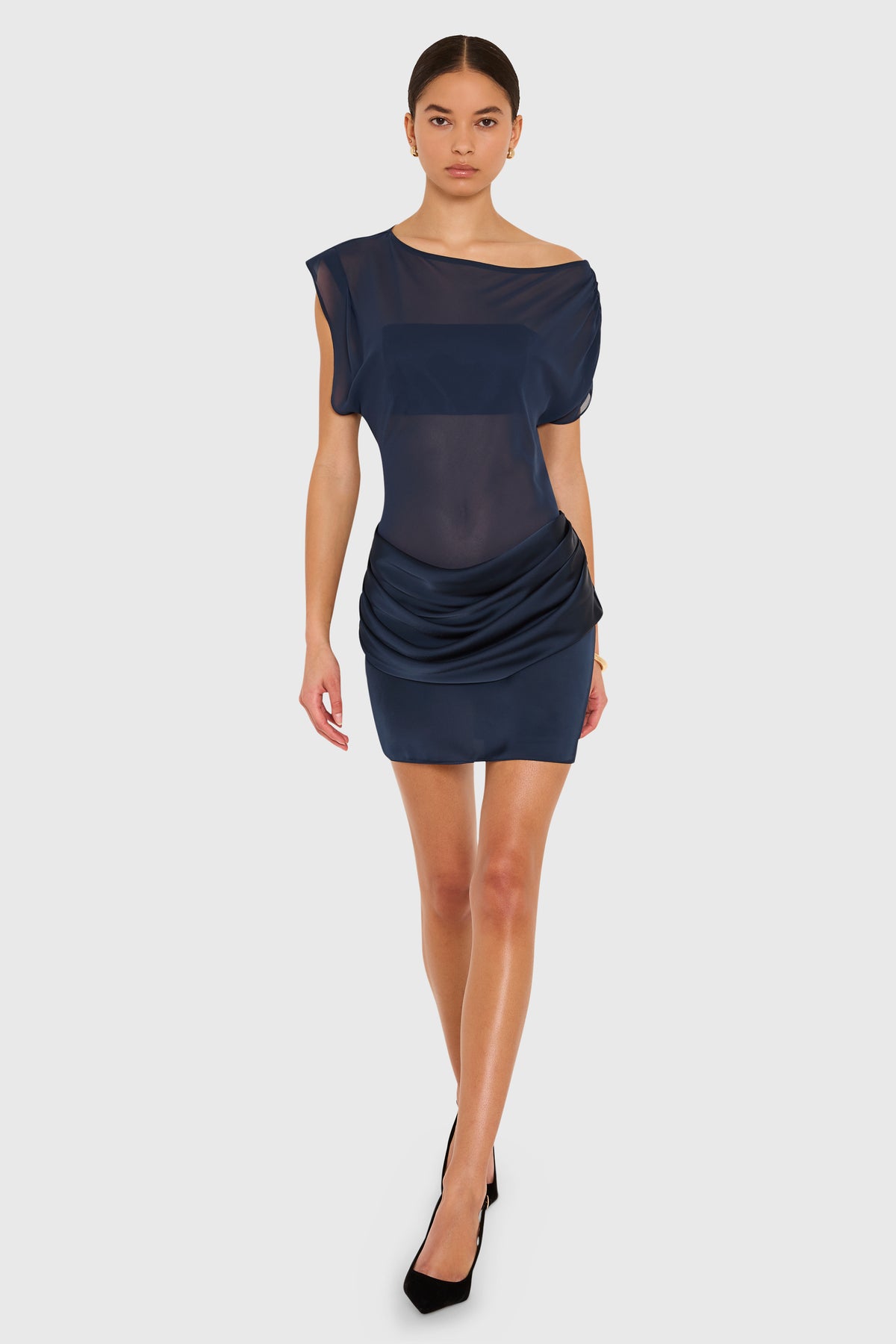amanda uprichard coralie mini dress x REVOLVE Olandria in Navy Color:Dark Red/Gold Winter Dress for Children and special occasions Black Sequin Slim Fit