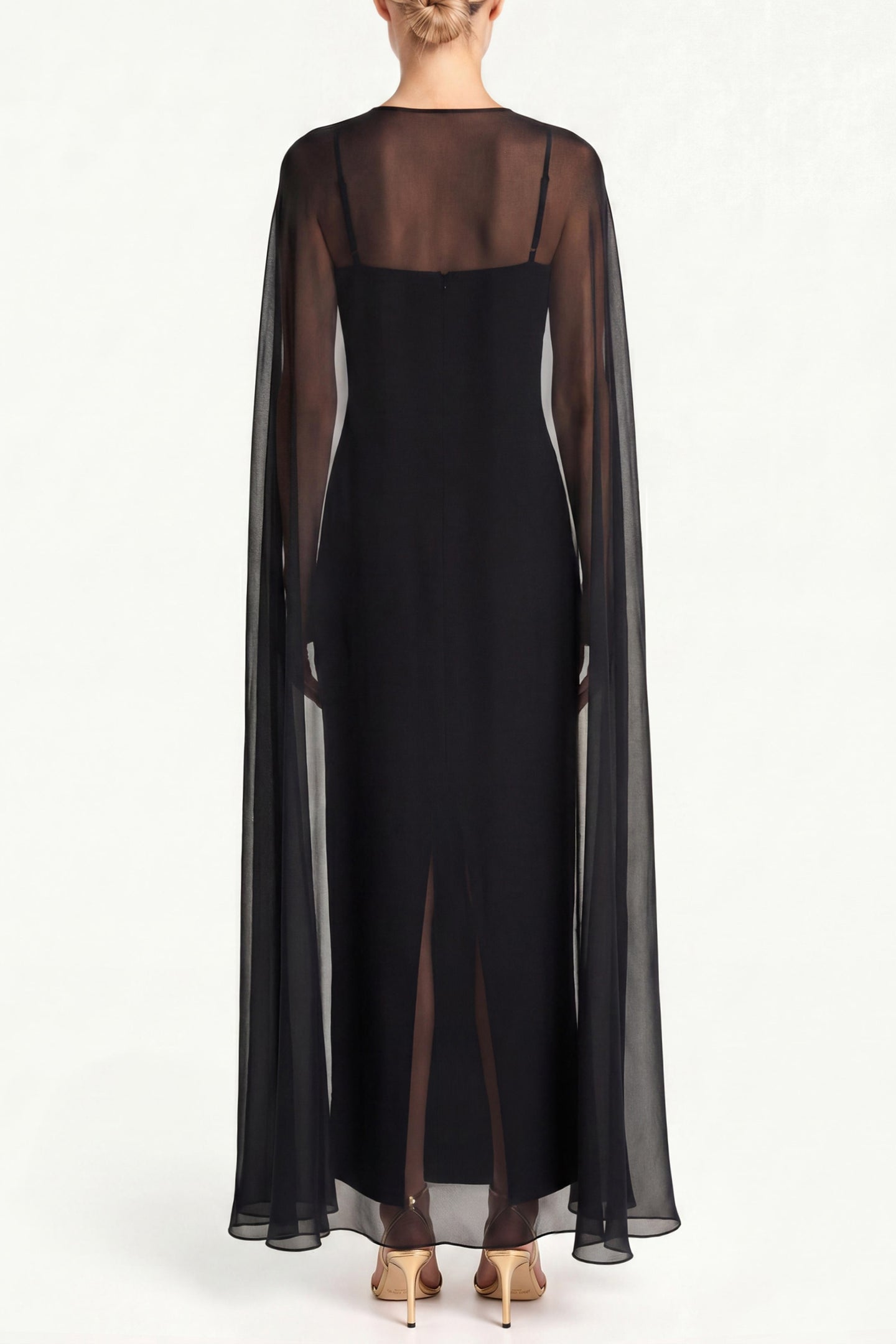 Anastasia Cape Dress View 3