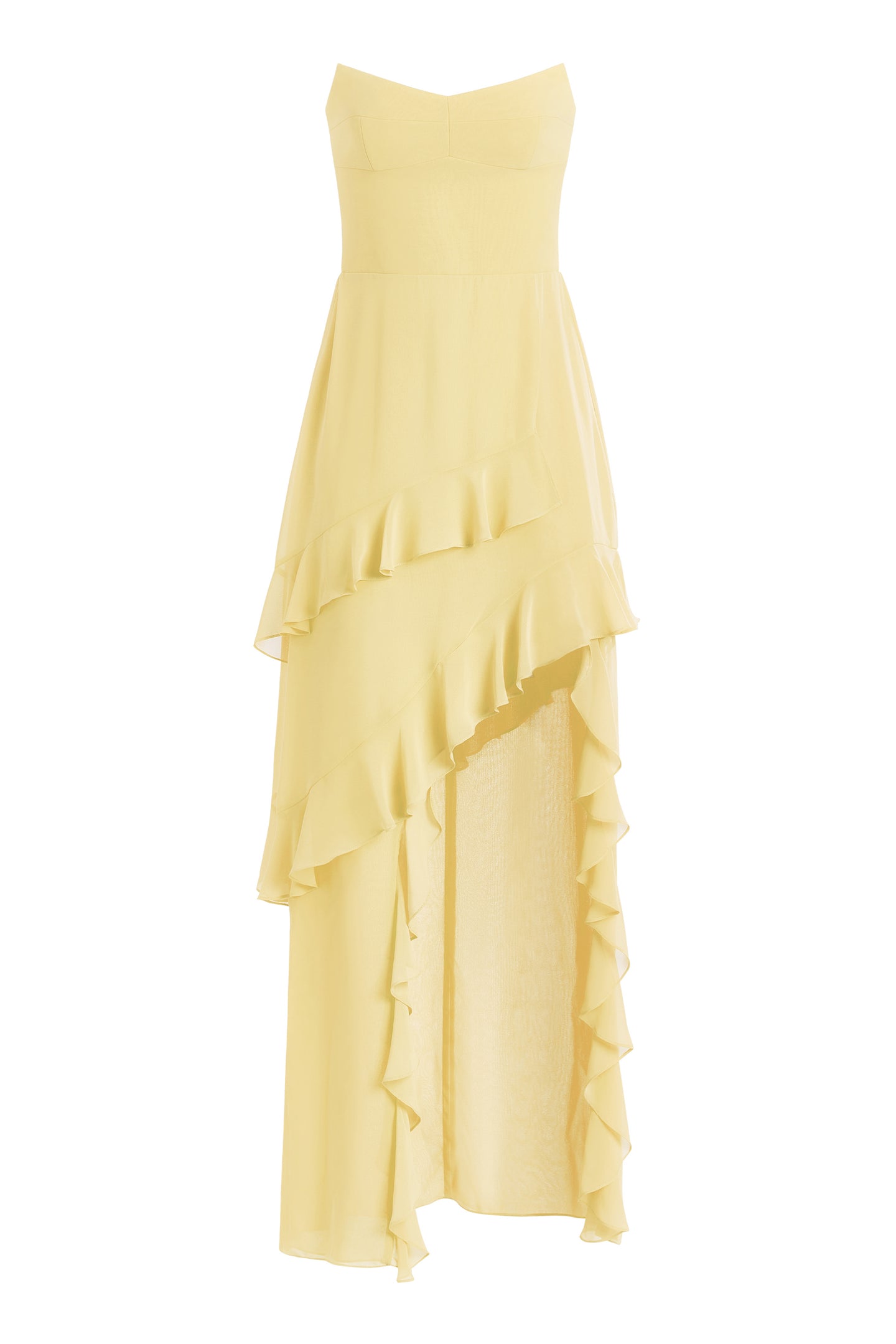 Magnolia Maxi in Cornsilk | Silk Formal Maxi Dress - Amanda Uprichard Magnolia Maxi in Cornsilk | Silk Formal Maxi Dress - Amanda Uprichard