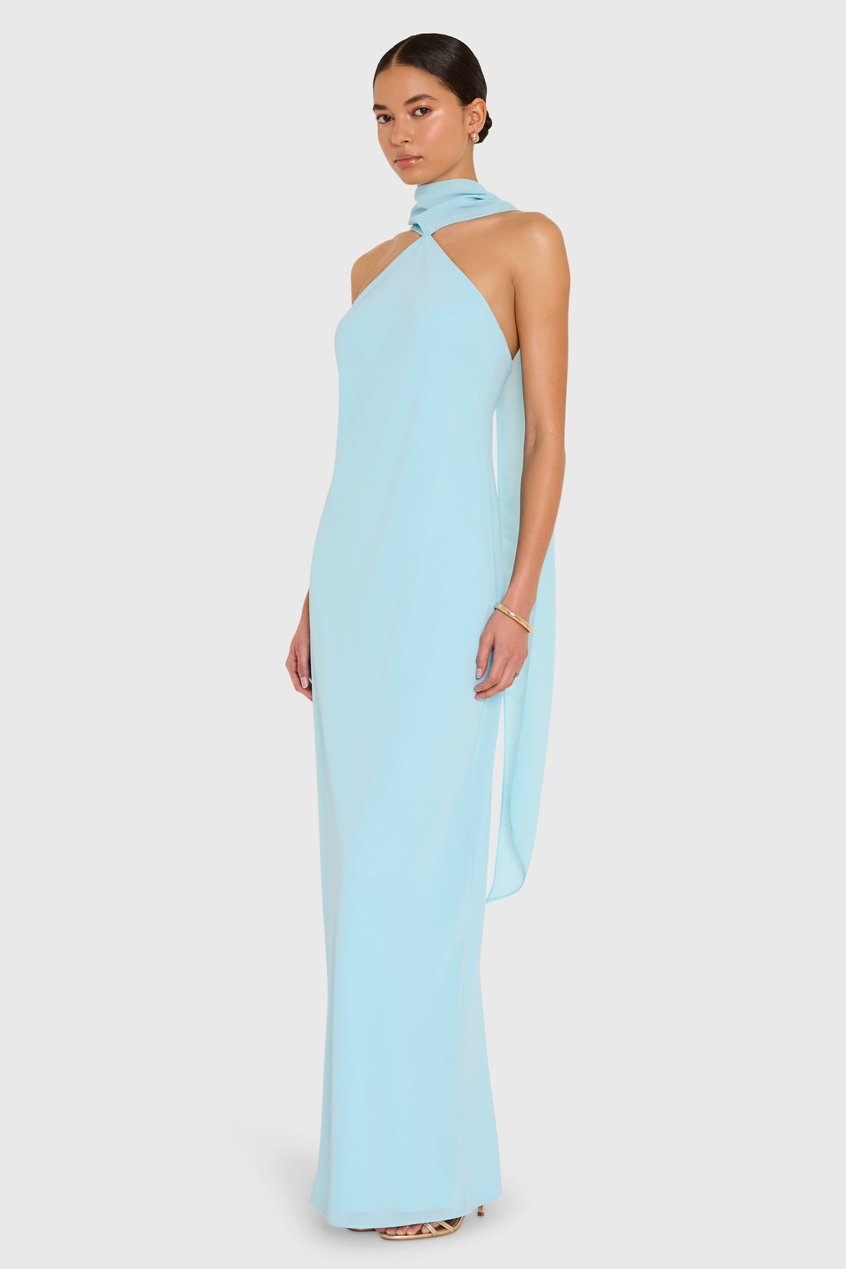 ice blue dress Sleeveless Maxi Ashton in Chiffon | XS Size:US Size 22W show-previews toe refinement Why Brides are Saying