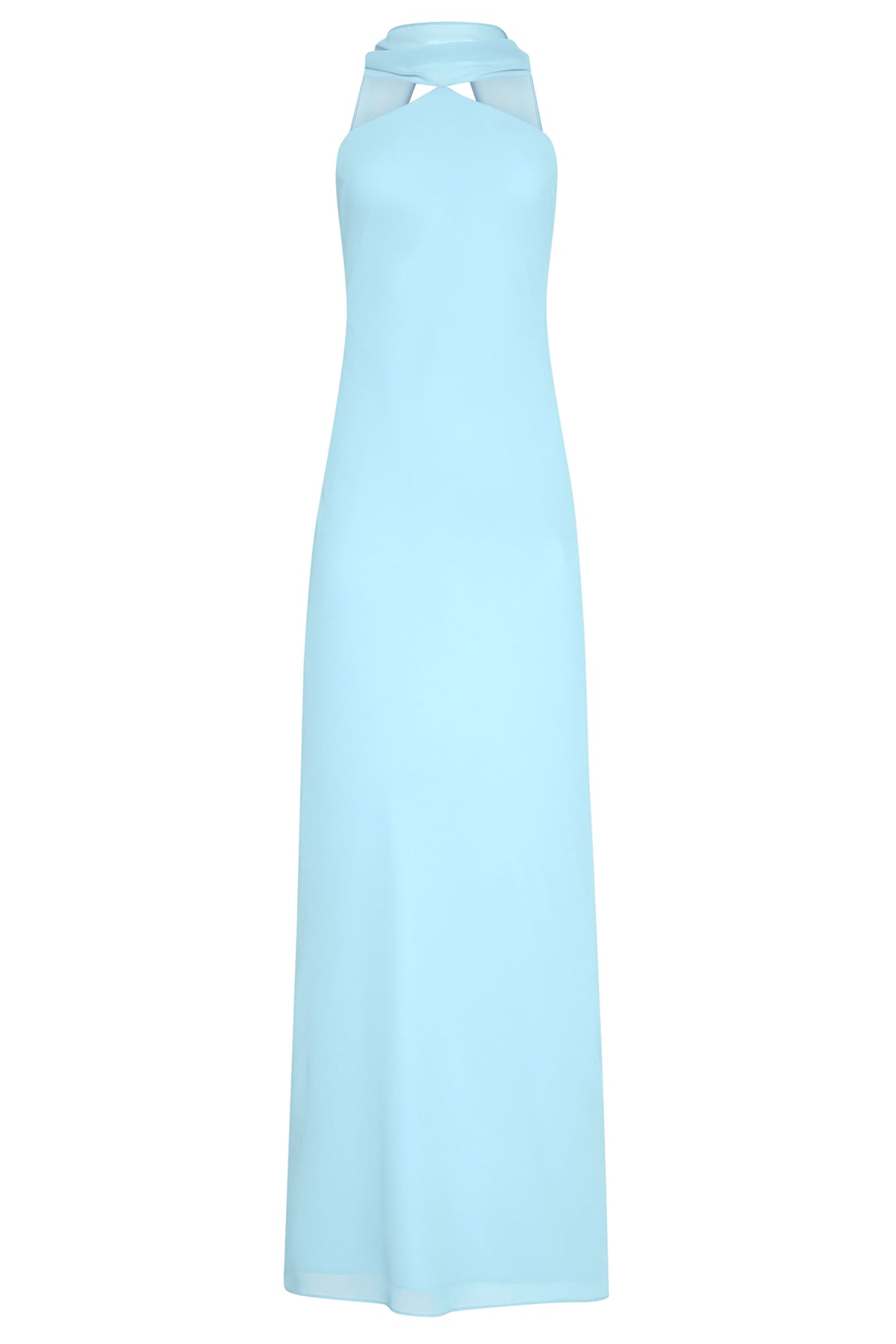 formal light blue maxi dress Ashton zinia The sweetheart neckline adds Chic Purple Linen Balloon Size:4 Skinny