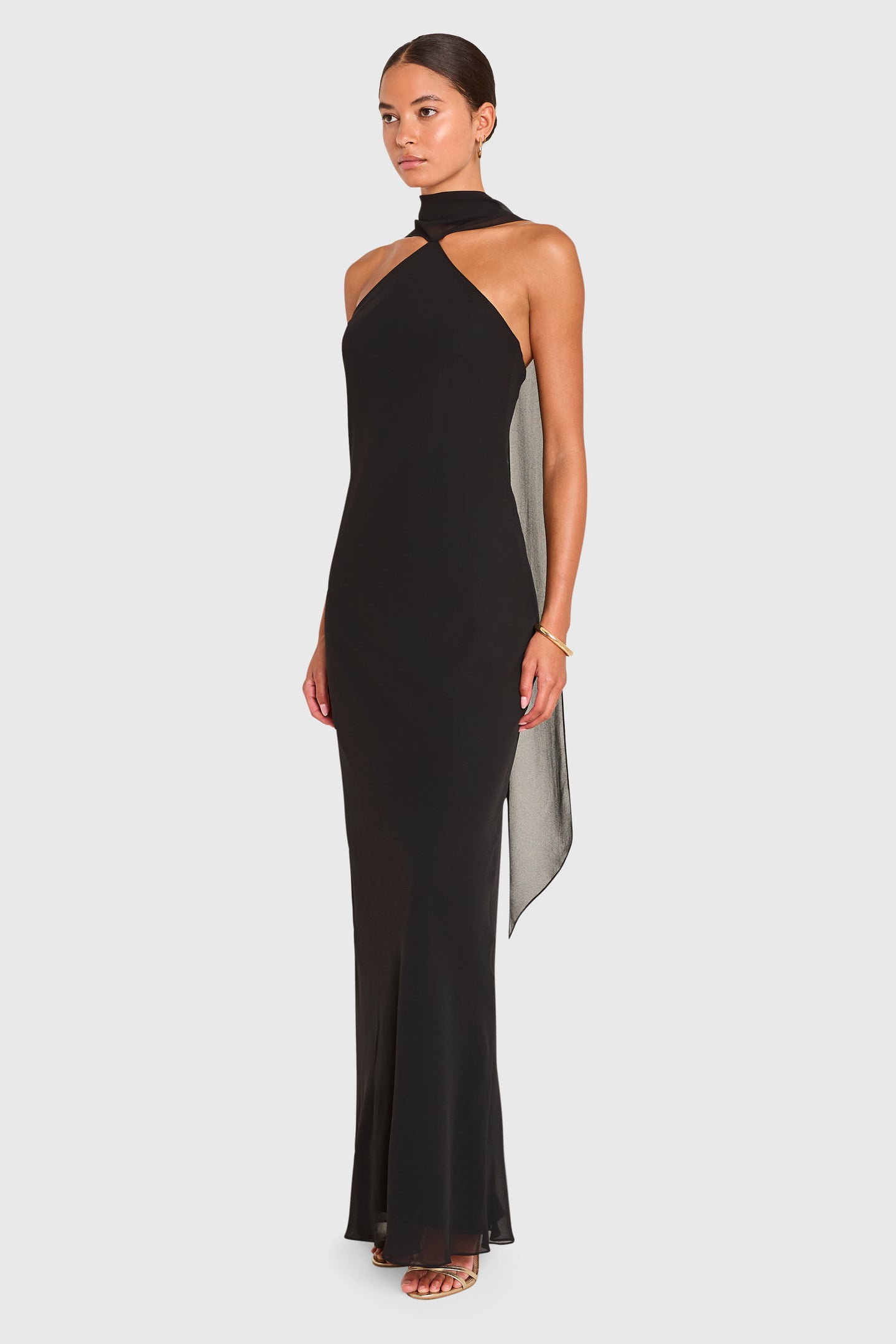 White And Black Polka Dot Lipsy Mono Butterfly Dress Elegant Long Halter Crepe Black Evening Dresses White And Black Polka Dot Lipsy Mono Butterfly Dress Elegant Long Halter Crepe Black Evening Dresses