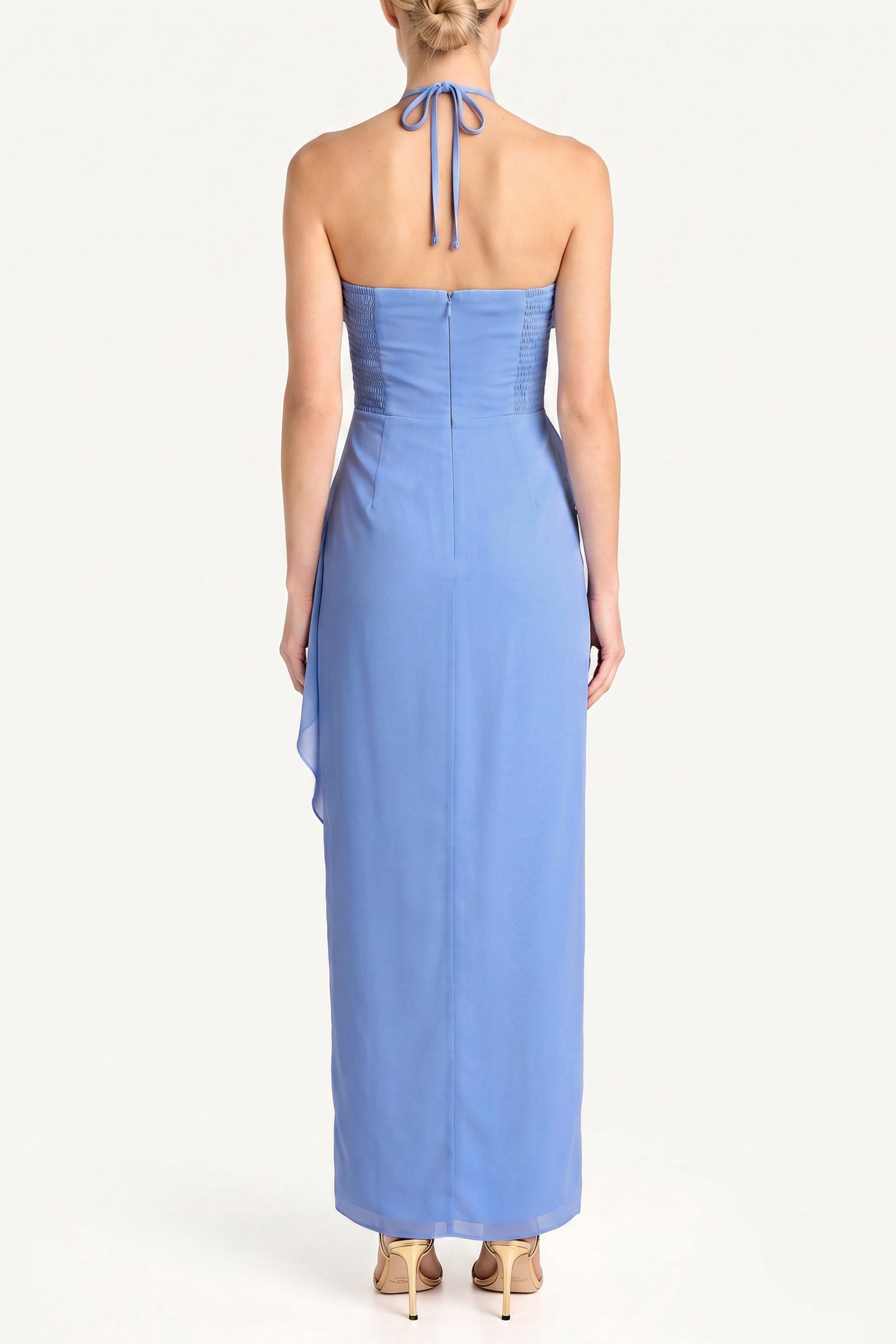 Alessandra Maxi Dress in Chiffon view 3